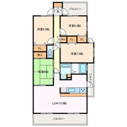 アトレ旭が丘3番館の物件間取画像